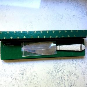 Lenox Desert Serving Knife Brand New Condition